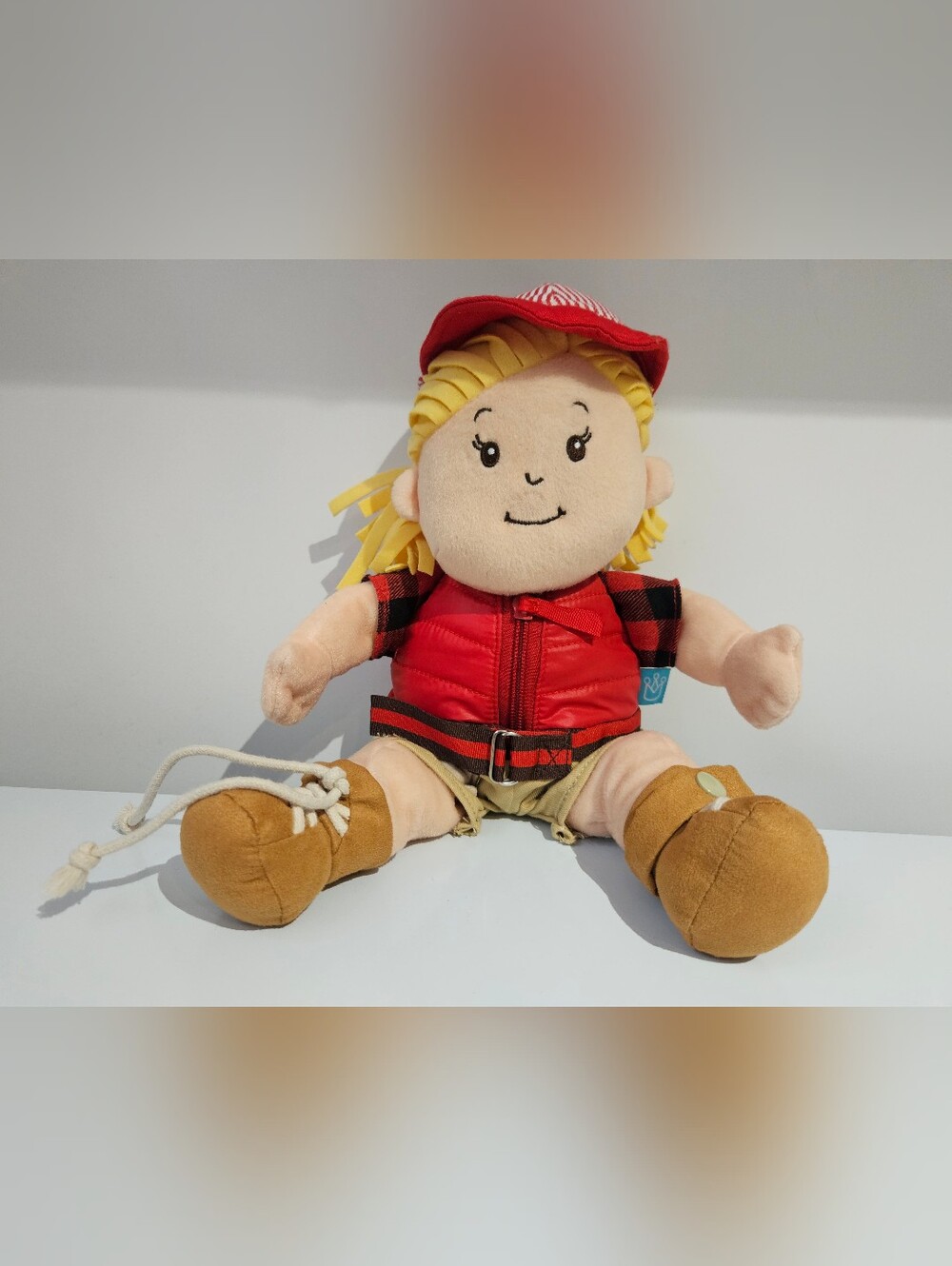 Manhattan Toys Baby Stella Learning Doll Red Jacket